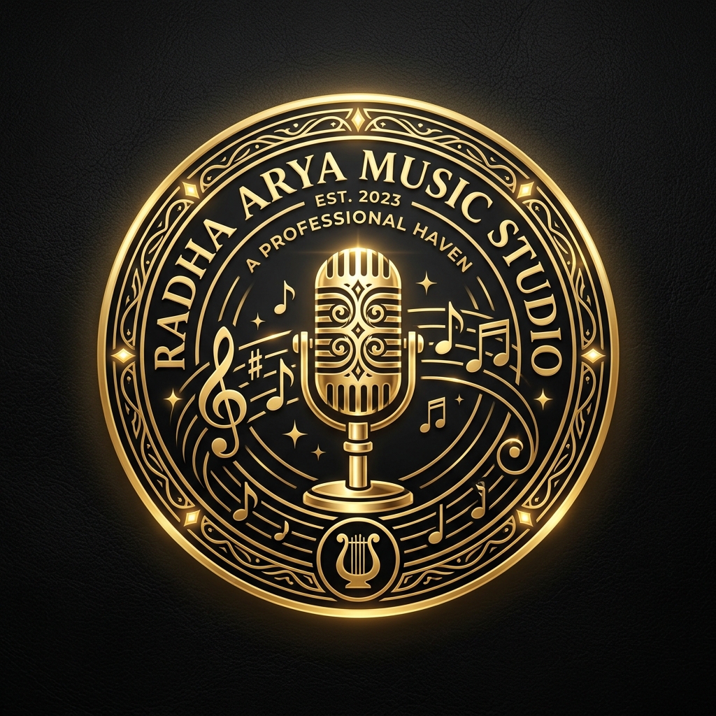 Radha Arya Studio Logo